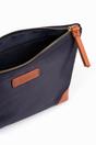 Navy Etre Navy Plain Medium Wash Bag, Image 2 of 2