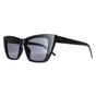 Black Cat Eye Shiny Black Smoke Polarized MP64, Image 2 of 4