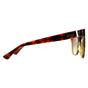 Brown Moschino Brown Square Havana Yellow Brown Gradient Sunglasses, Image 4 of 4