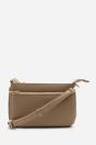 Tan Elani Small Double Zip Cross Body Bag, Image 4 of 7