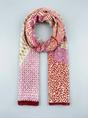 Multi Sarta Multi Mixed Print Lightweight Cotton Scarf, Image 2 of 4
