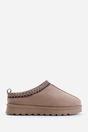 Camel 'Oak' Aztec Detail  Fur Lining Mini Boots, Image 2 of 3