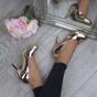 Rose Gold AJVANI Rose Gold High Heel Court Shoes, Image 5 of 6