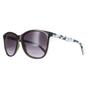 Brown Ted Baker Brown Oval Tortoiseshell Grey Gradient TB1496 Alva, Image 2 of 4