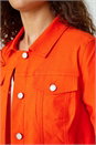 ORANGE Stretch Pocket Detail Jacket, Image 5 of 5