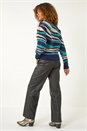Teal Sequin Animal Print Jumper, Image 3 of 5