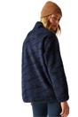 Multi Frankie Abstract Borg Half Zip Fleece Jacket, Image 5 of 6