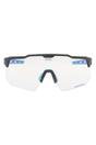 Black Loki Photochromic UV400 Cycling Sunglasses with Mirror Scratch-Resistant Lens, Image 4 of 5