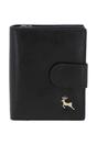 Black Ashwood Leather Black 'G-Purse' Vintage Wash Real Leather Wallet Purse, Image 1 of 3