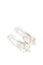 Ivory XY LONDON Ivory Slingback Kitten Heel Bow Pointed Toe Bridal Court Shoes, Image 6 of 6