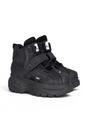 Black Womens High Ankle Boots-1348-14 2.0, Image 2 of 6