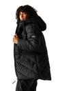 Black Regatta Black Rusey Quilted Padded Jacket, Image 5 of 5