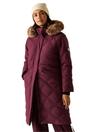 Plum Regatta Plum Freyla Padded Jacket, Image 4 of 5