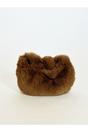 Brown Faux Fur Soft Grab Bag, Image 4 of 6