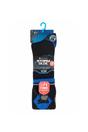 Black Knee High Cotton Equestrian Boot Socks, Image 2 of 3