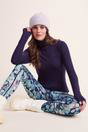 Blue Snowdon Thermal Base Layer Legging, Image 2 of 6