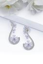 Lilac Blooming purple Earrings, Image 2 of 4