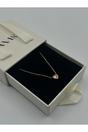 Gold Mini Heart Necklace in Gold - Gift Boxed, Image 6 of 7