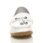 White AJVANI White Comfort Boat Shoes Loafers, Image 5 of 8