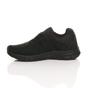 Black AJVANI Black Lace Up Memory Foam Trainers, Image 3 of 6