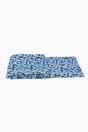 Blue Sarta Blue Retro Fan Lightweight Scarf, Image 5 of 5