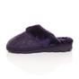 Purple AJVANI Purple Glitter Knitted Mules Slippers, Image 2 of 5