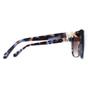 Brown Michael Kors Brown Square Bright Blue Tortoise Brown Gradient MK2201 Malia, Image 4 of 4