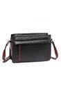 Black Cross Body Satchel Bag, Image 1 of 2