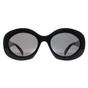 Black Oval Shiny Black Smoke Grey Triomphe CL40292U, Image 1 of 4
