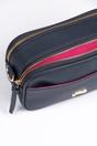Navy Blue Dual Zipper Crossbody Camera Bag, Image 2 of 3