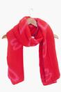 Red Love Heart Outline Winter Scarf, Image 2 of 4