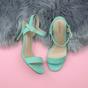 Mint AJVANI Mint Barely There Strappy High Heeled Sandals, Image 4 of 6