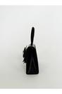 Black Rhinestone Grab Bag with Bow Detail, Image 4 of 6