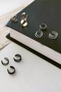 Black Gold-Plated 3-Piece Adjustable Non-Piercing Helix Ear Cuff Set, Image 1 of 2