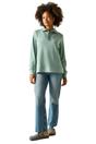 Olive Demmi Quarter Zip Fleece Top, Image 6 of 6