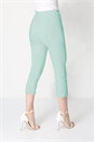 Mint Green Cropped Stretch Trouser, Image 2 of 7