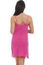 Pink Camille Lingerie Pink Lightweight Chiffon Chemise & Wrap Set, Image 3 of 6