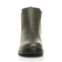 Khaki Low Wedge Comfort Ankle Chelsea Boots, Image 6 of 6