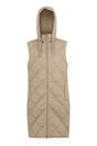 Taupe Rurietta Long Length Gilet, Image 2 of 4