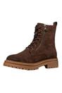 Dark Brown D Iridea F Ankle Boots, Image 3 of 6