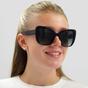 Black Dolce and Gabbana Black Cat Eye Black Grey Gradient Sunglasses, Image 6 of 6