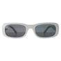White Miu Miu White Rectangle White Ivory Dark Grey MU08ZS, Image 1 of 4