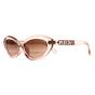 Pink Cat Eye Shiny Pink Brown Gradient GO00070, Image 2 of 3