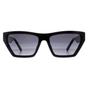 Black Cat Eye Shiny Black Dark Grey Gradient MARC 657/S, Image 1 of 4