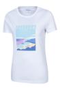 White Padstow Short Sleeved TShirt, Image 3 of 4