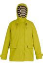 Sage Orla Kiely Plain Mid Length Waterproof Jacket, Image 2 of 4
