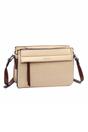 Cream Cross Body Satchel Bag, Image 1 of 2
