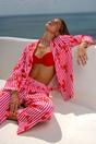 Red The Night Store Red Lobster Pyjama Trouser Set, Image 1 of 7
