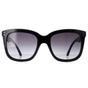 Black Calvin Klein Black Square Shiny Black Grey Gradient CK22550S, Image 1 of 4