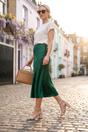 Beige Saoirse Minimalist Block Heel Ankle Sandals, Image 4 of 4